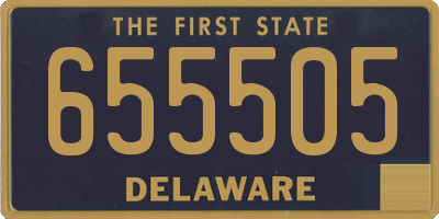 DE license plate 655505