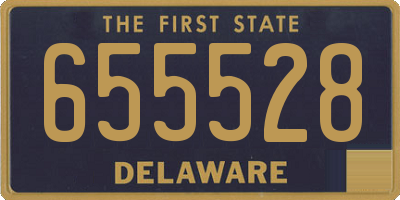 DE license plate 655528