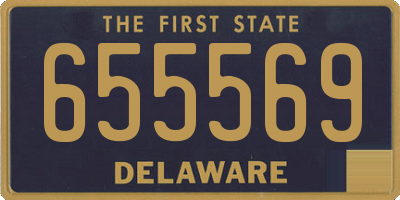 DE license plate 655569