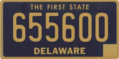 DE license plate 655600