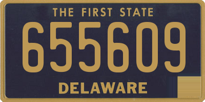 DE license plate 655609