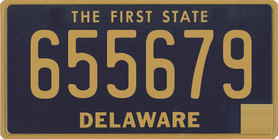 DE license plate 655679