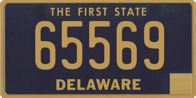 DE license plate 65569