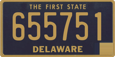 DE license plate 655751