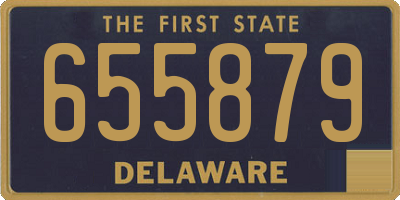 DE license plate 655879