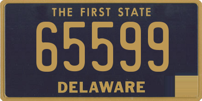 DE license plate 65599