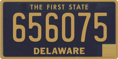 DE license plate 656075