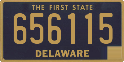 DE license plate 656115