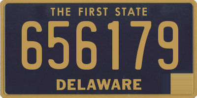 DE license plate 656179