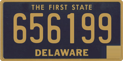 DE license plate 656199
