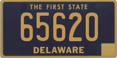 DE license plate 65620