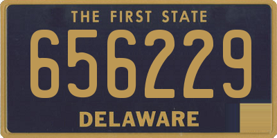 DE license plate 656229