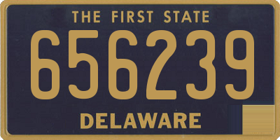 DE license plate 656239
