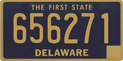 DE license plate 656271