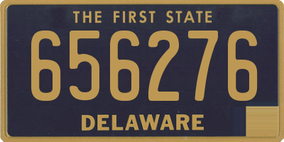 DE license plate 656276