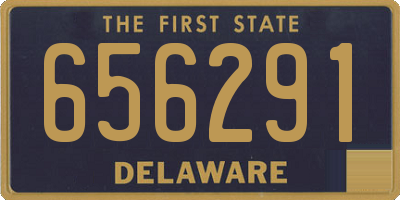 DE license plate 656291