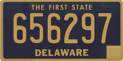 DE license plate 656297
