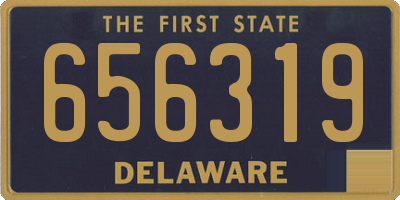 DE license plate 656319