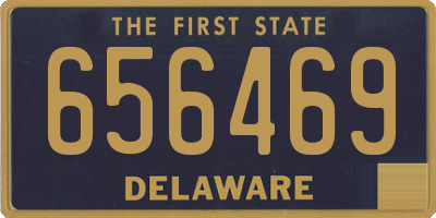 DE license plate 656469