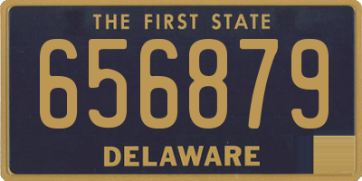 DE license plate 656879