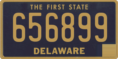 DE license plate 656899