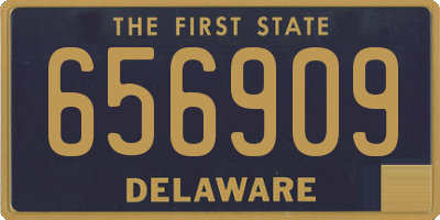 DE license plate 656909