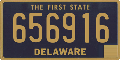 DE license plate 656916