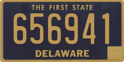 DE license plate 656941