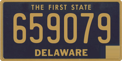DE license plate 659079