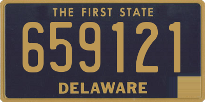 DE license plate 659121