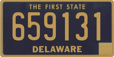 DE license plate 659131