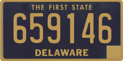 DE license plate 659146