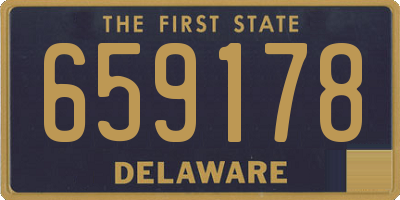 DE license plate 659178