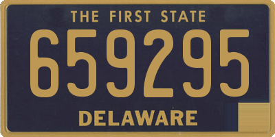 DE license plate 659295