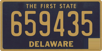 DE license plate 659435