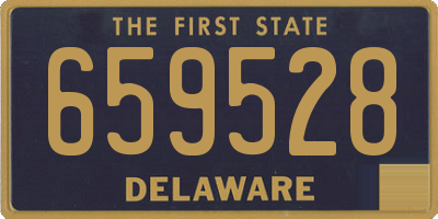 DE license plate 659528