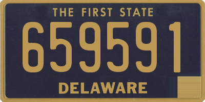 DE license plate 659591
