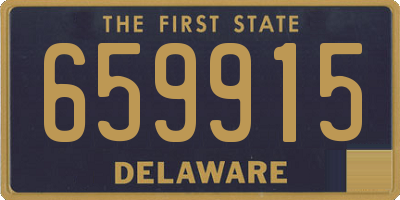 DE license plate 659915