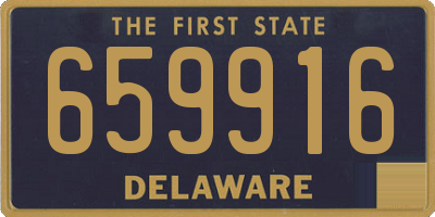 DE license plate 659916