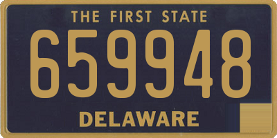 DE license plate 659948