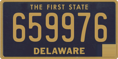 DE license plate 659976