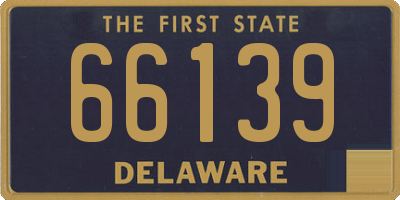 DE license plate 66139