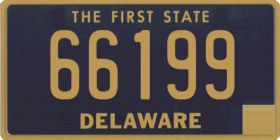 DE license plate 66199
