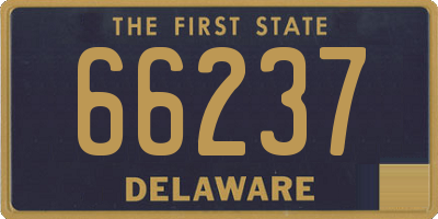 DE license plate 66237