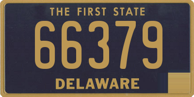 DE license plate 66379