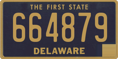 DE license plate 664879