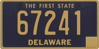 DE license plate 67241