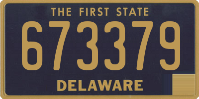 DE license plate 673379