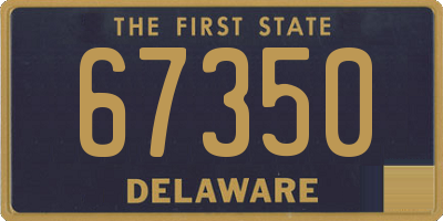 DE license plate 67350