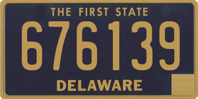 DE license plate 676139